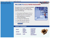 Tablet Screenshot of ads-paper.com